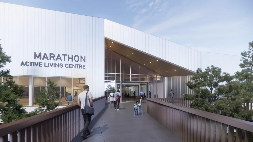 Building Canada strong by investing in the Town of Marathon Active Living Centre