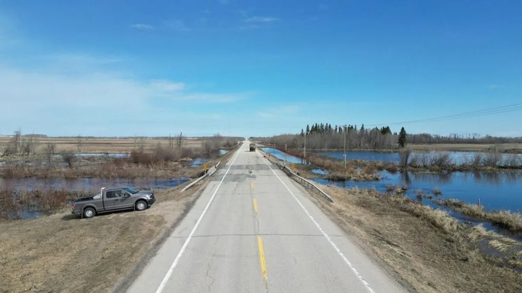 Highway 6 bridge rehabilitation south of Melfort underway