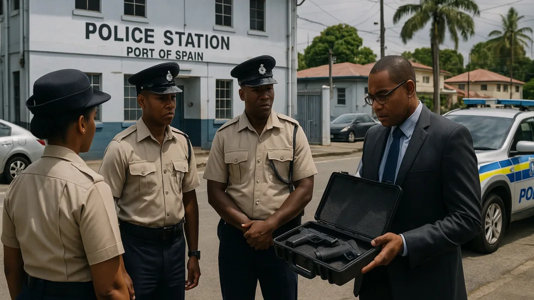 Three Guns Missing from Port of Spain Police Station, Prompting Security Concerns and Investigation
