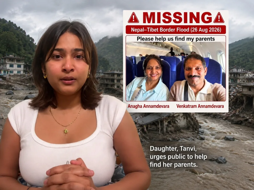 Daughter Appeals for Help as Parents Remain Missing Following Nepal-Tibet Border Floods