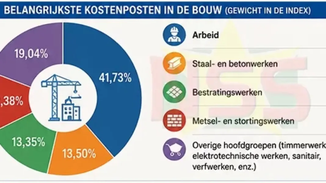 Bouwkosten in tweede kwartaal met 7,3 procent gestegen