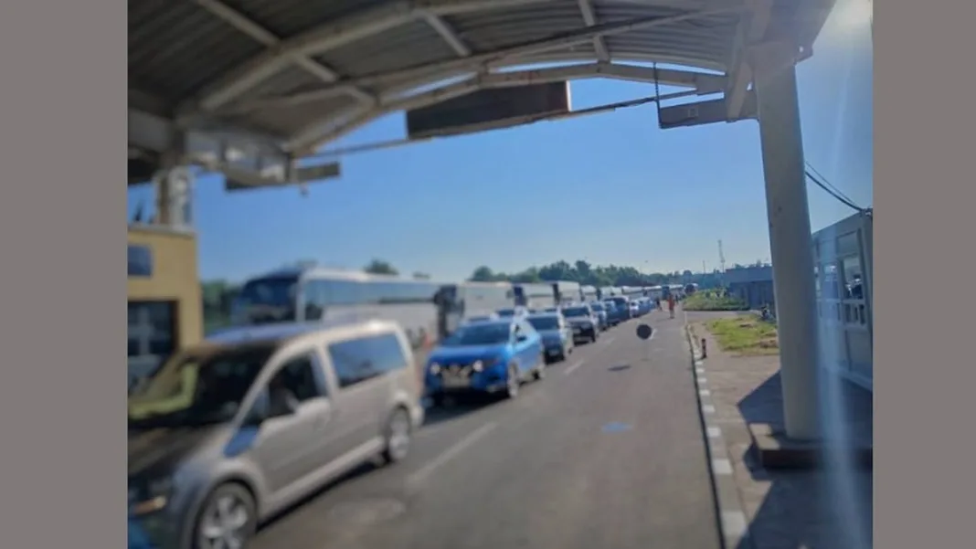 Atenție, călători! Trafic intens la PTF Giurgiulești-Galați
