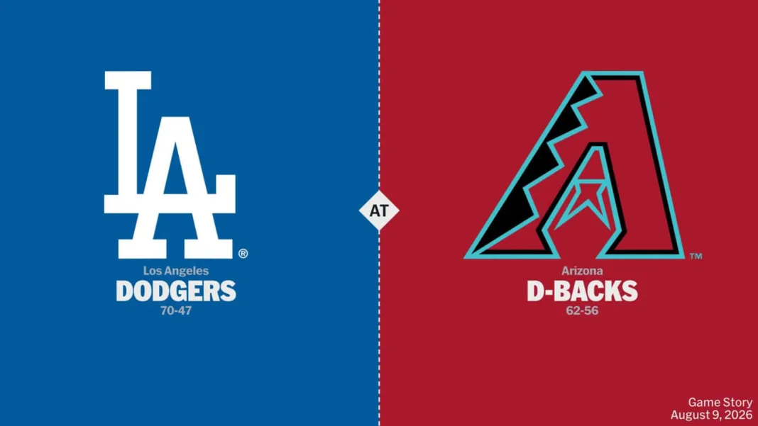 Arizona les ganó dos de tres a los Dodgers