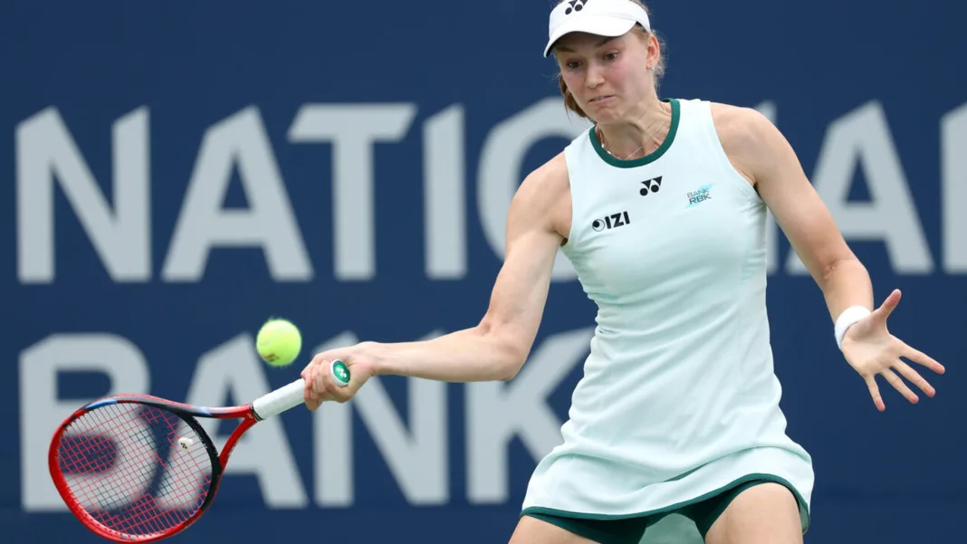 Rybakina advances while Andreeva exits at Toronto