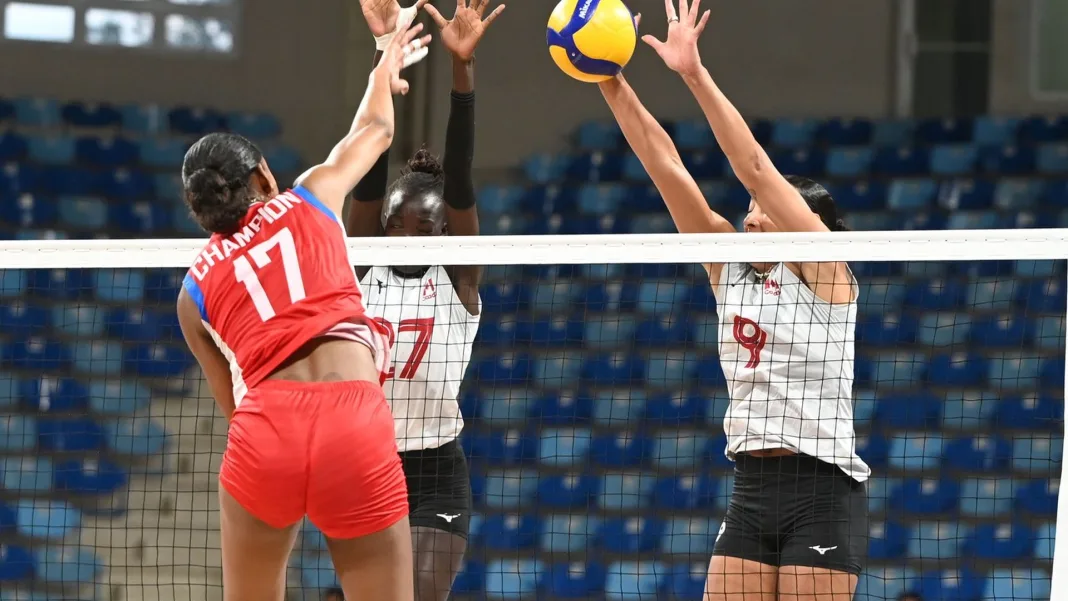 Canadian women’s volleyball team sweeps Puerto Rico in Olympic qualifier opener
