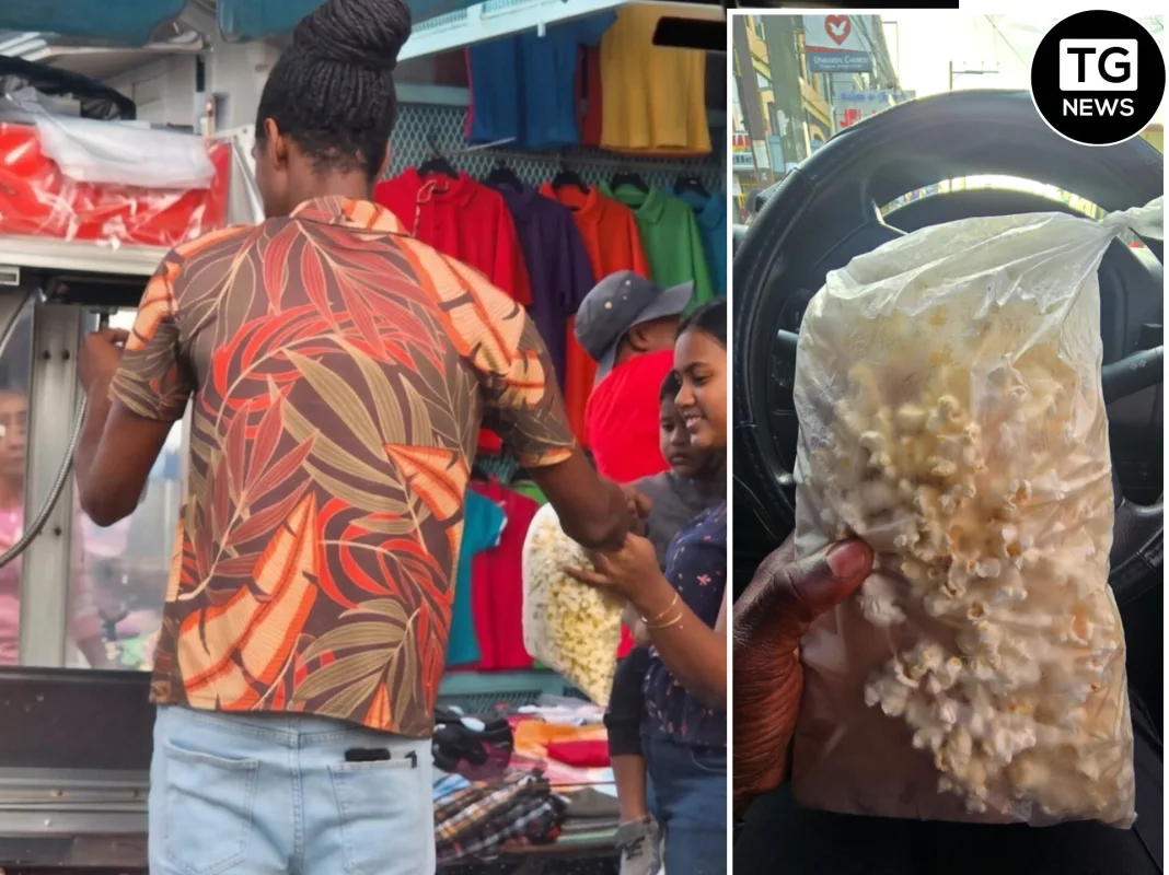Chaguanas Popcorn Man Wins Praise For Value And Great Service