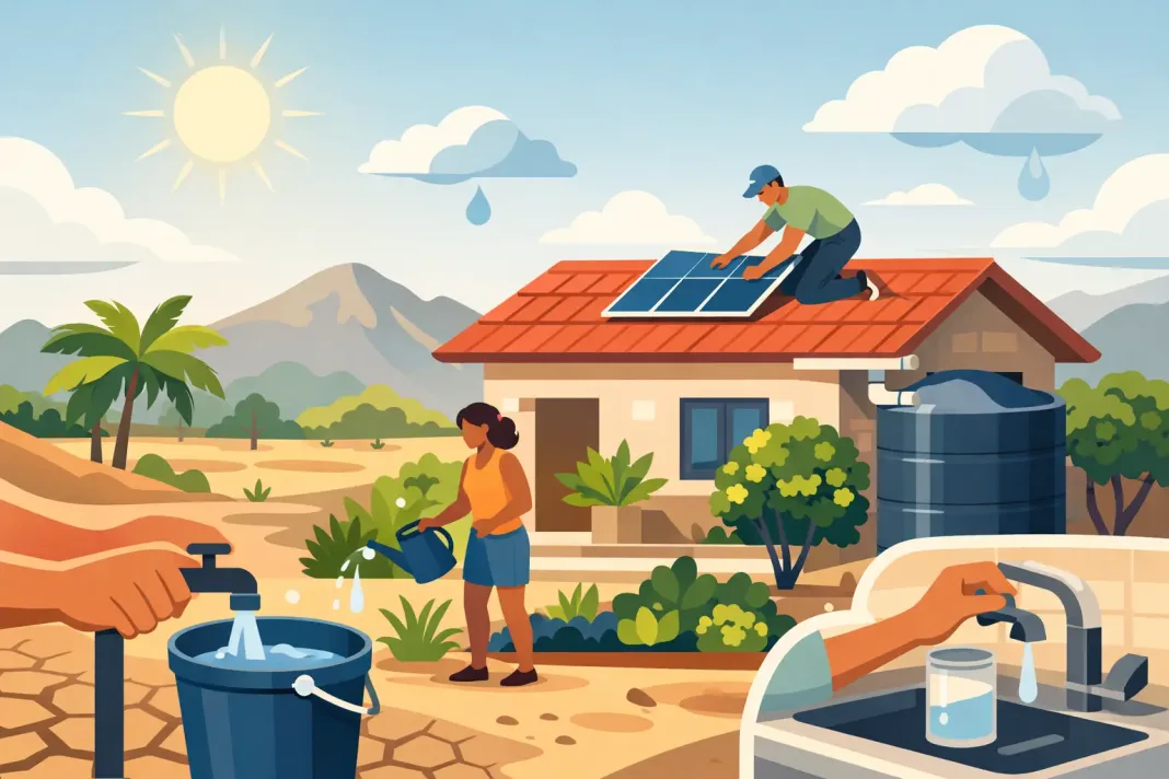Drought Preparedness in Trinidad Starts at Home