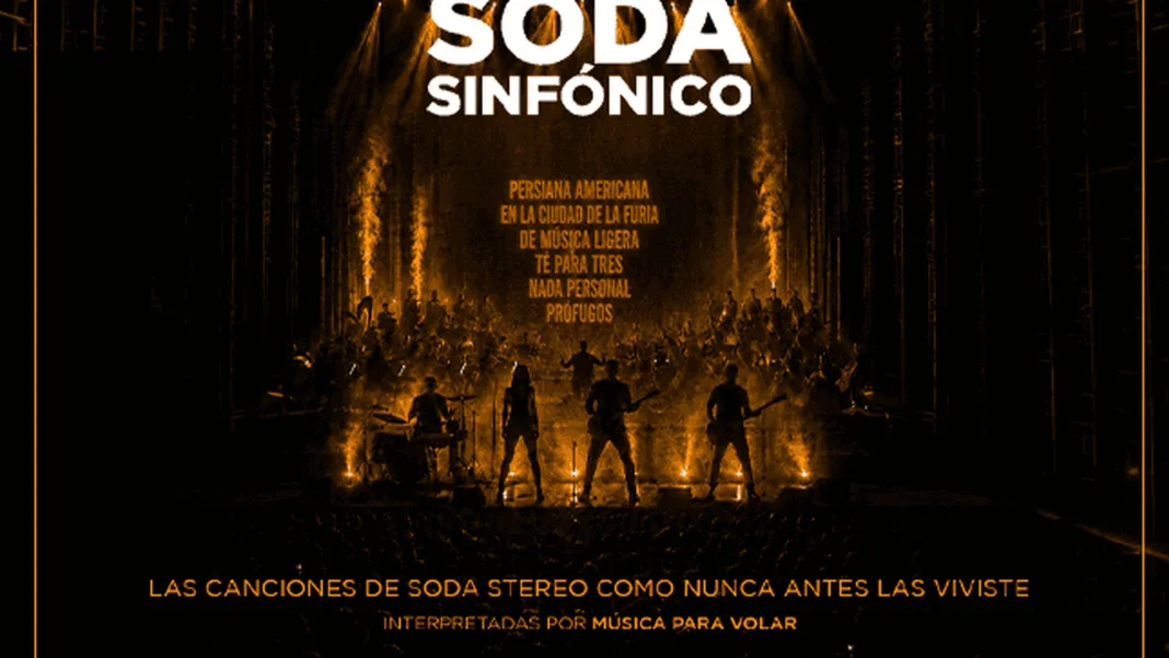 “Soda Sinfónico” llega por primera vez al Perú con los grandes clásicos de Soda Stereo