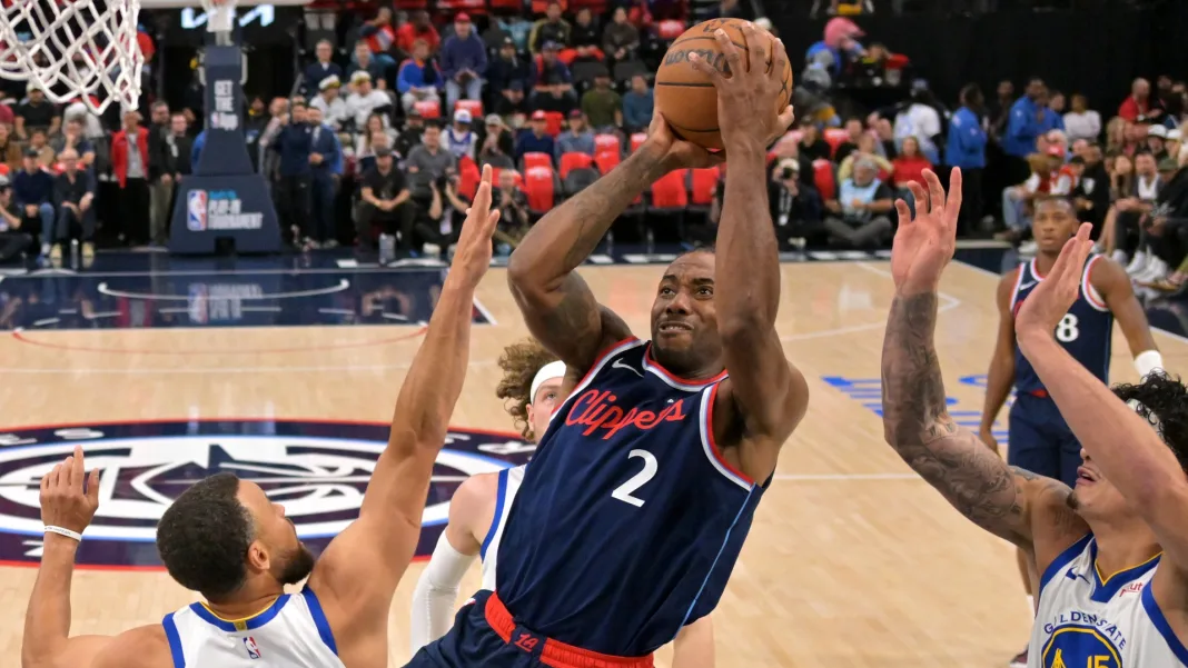 Report: Kawhi Leonard had sponsorship deal with video board company