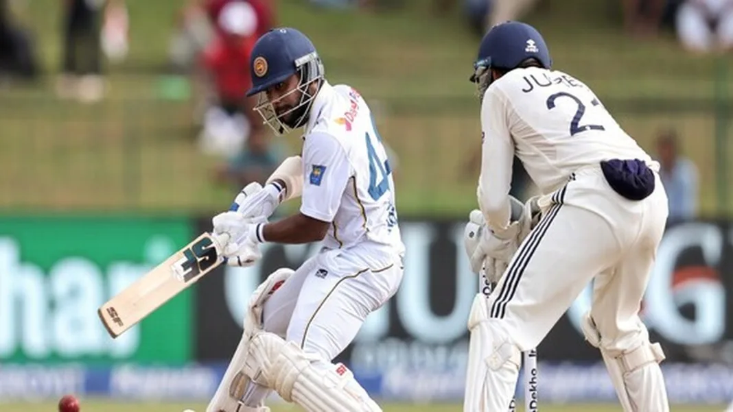 Dinusha matches Sangakkara, Flower’s feats with fourth-successive 50-plus score against India at Colombo
