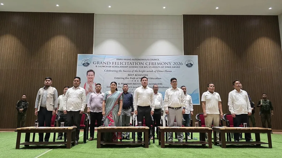 Dima Hasao honours NEET, NIT and APSC achievers, launches BPL scholarship scheme in Haflong