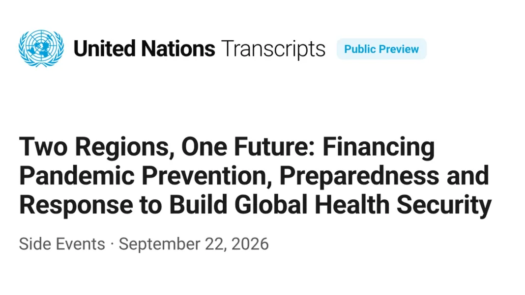 CARIBBEAN-HEALTH-Guyana and Burundi join initiative to advance cooperation in pandemic prevention