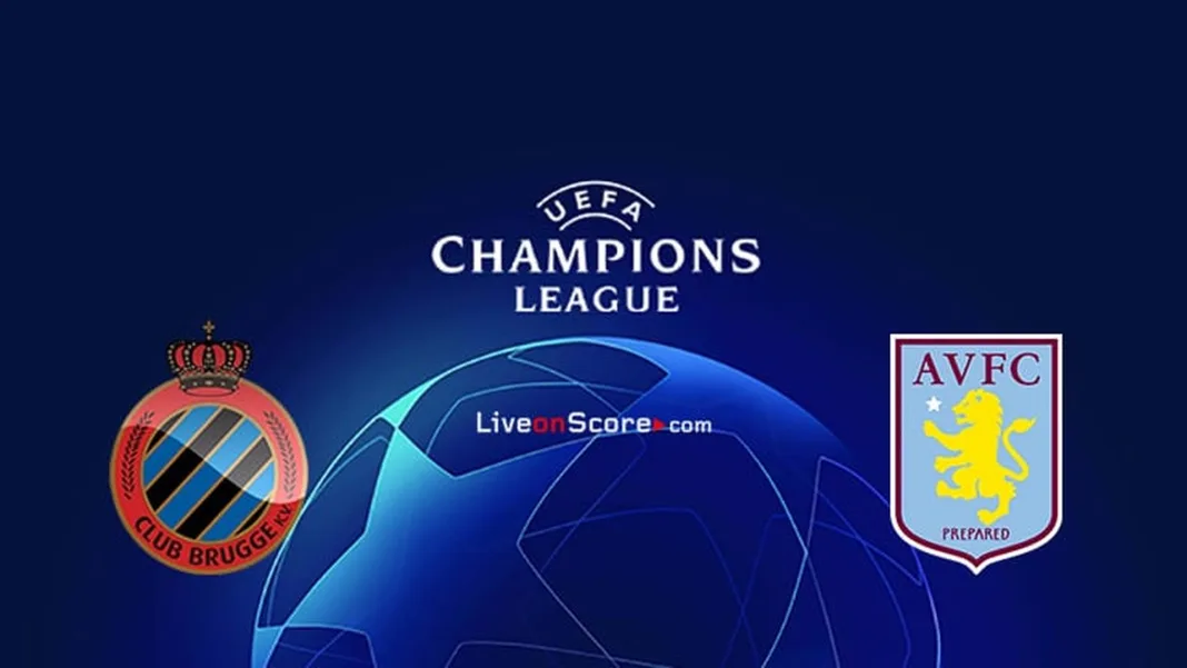 Prediction: Club Brugge KV vs Aston Villa | UEFA Champions League | 08/09/2026