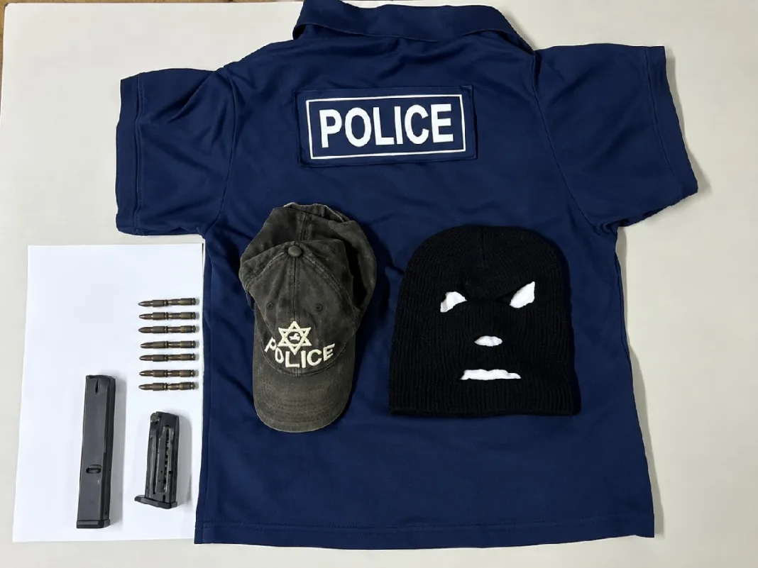 Police gear and ammunition discovered during search in Marabella area