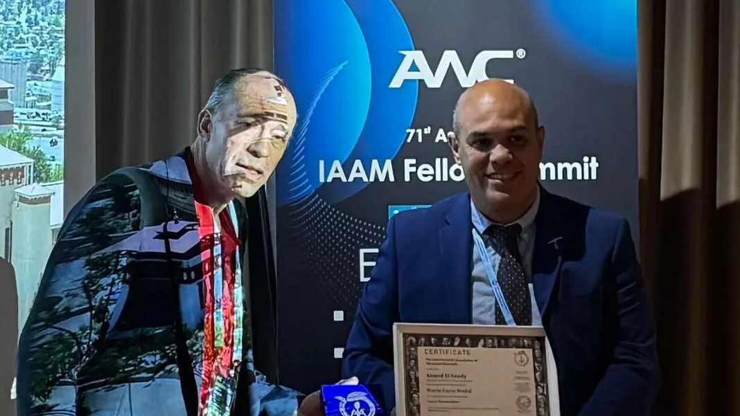 Egyptian physicist Ahmed Al-Gendy wins global Marie Curie Medal for nanotech cancer treatment