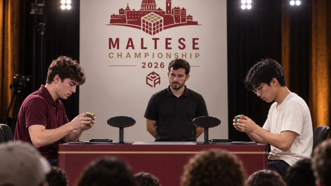 Tellieqa kontra l-ħin fil-Kampjonat Malti tar-Rubik’s Cube