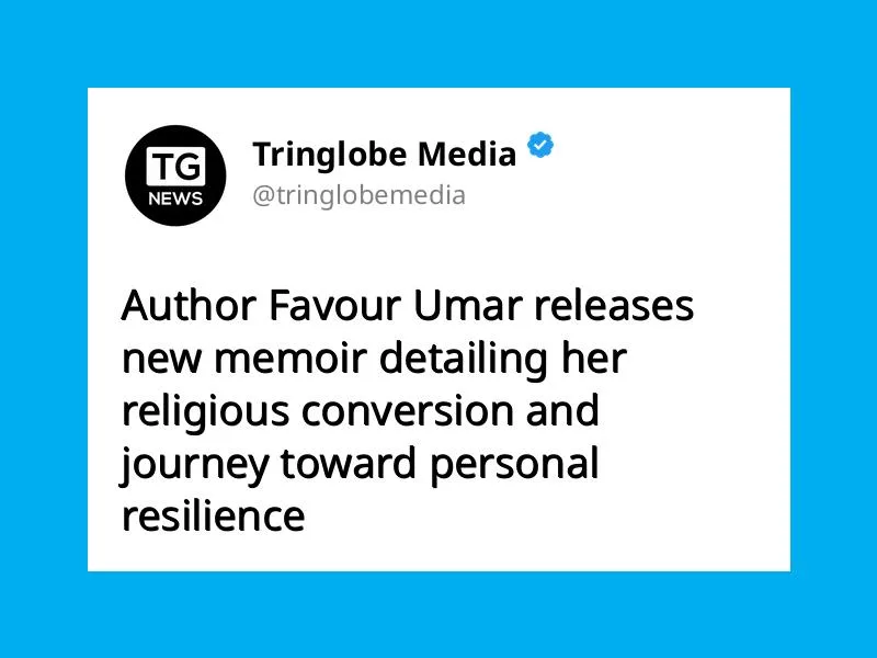 Favour Umar’s book ‘Best in the Worst’ now available on Amazon
