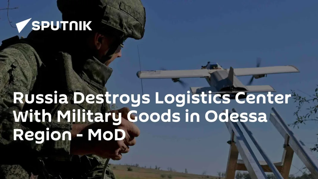 Russia Destroys Logistics Center With Military Goods in Odessa Region – MoD