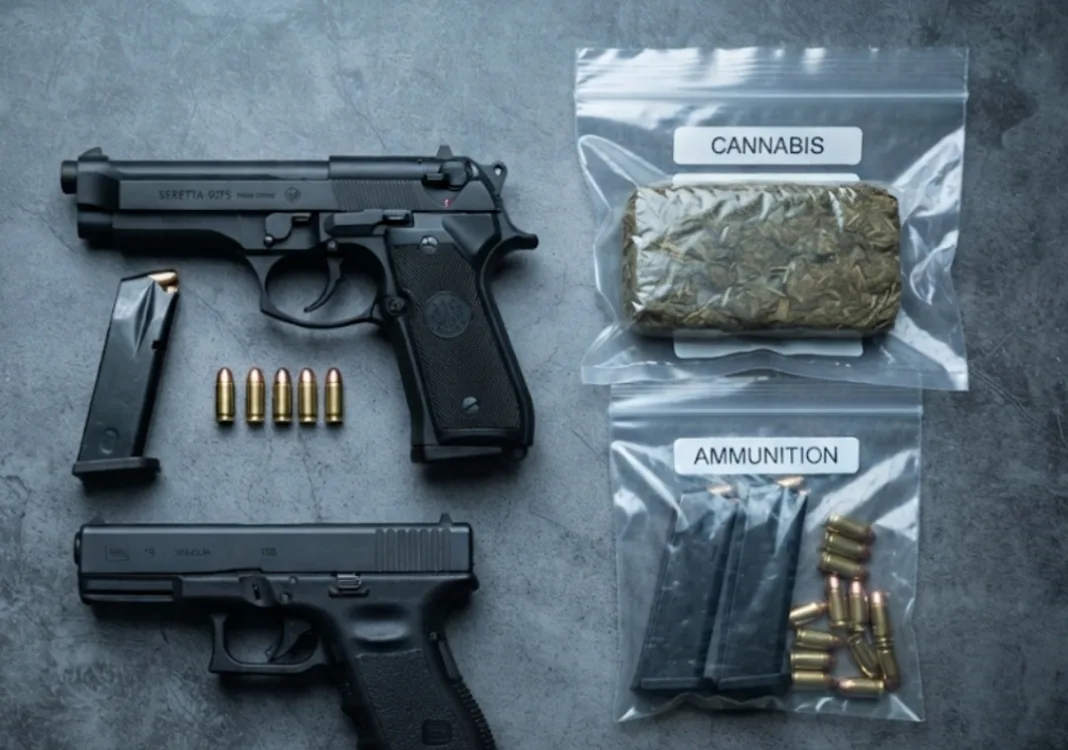 Operation RESOLUTE Shield Yields Arrest, Seizure of Two Firearms, Ammunition and Cannabis in Weekend Exercises