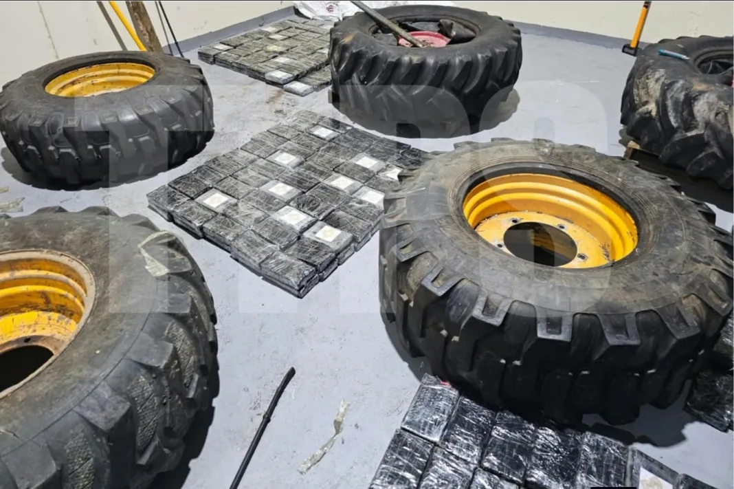 $193.5m Cocaine Seizure: 416.5 Kgs Found Inside Backhoe Tyres in Trinidad