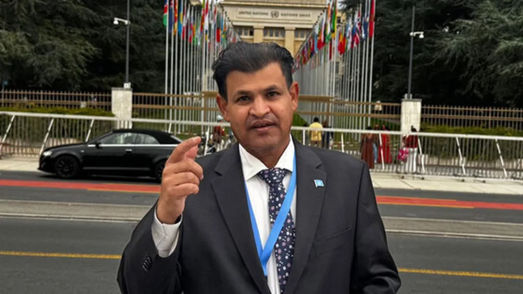 Baloch Voice Association President urges UN, international community to act on Balochistan situation