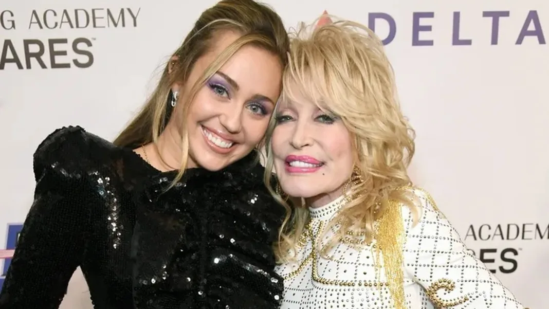 MILEY CYRUS – “Goodbye Godmother “Tribute Song RIP Godmother Dolly Parton.