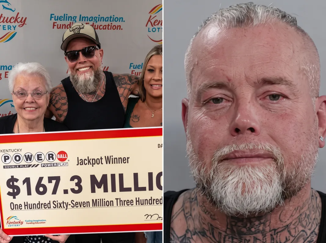 Powerball winner James Farthing arrested fifth time since jackpot win