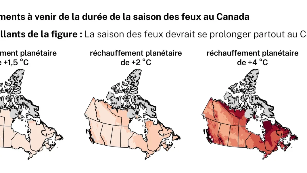 Réchauffement climatique : chaque région du Canada le vivra différemment