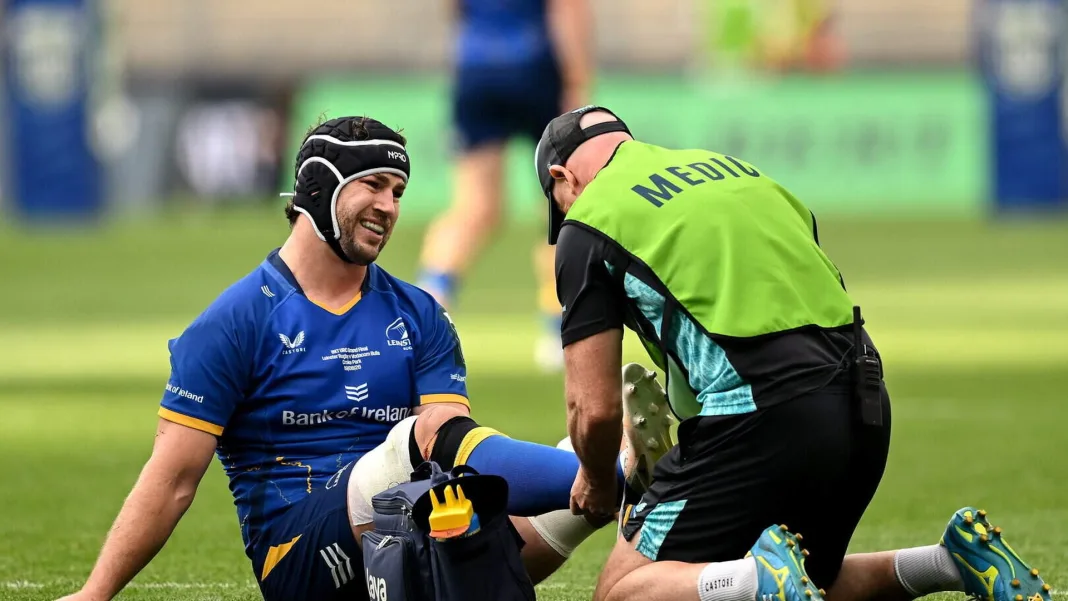 Caelan Doris to miss start of Leinster’s season as Ireland captain faces race to be fit for Nations Championship finale