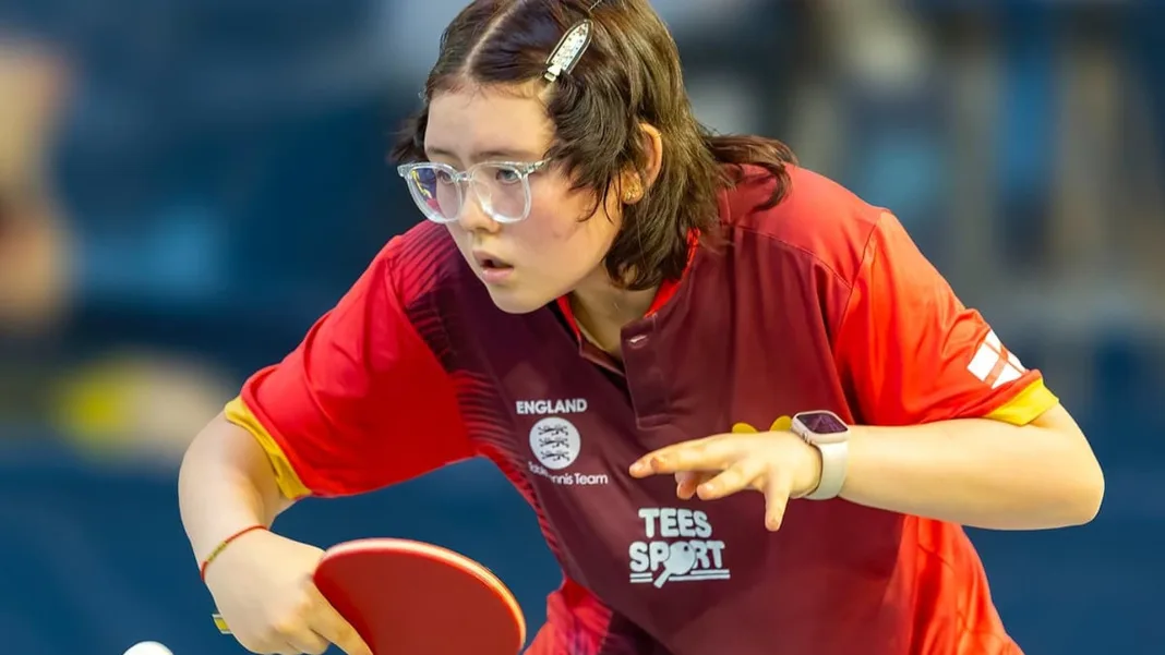 Table tennis ace Amber Lemmon does England proud at European event