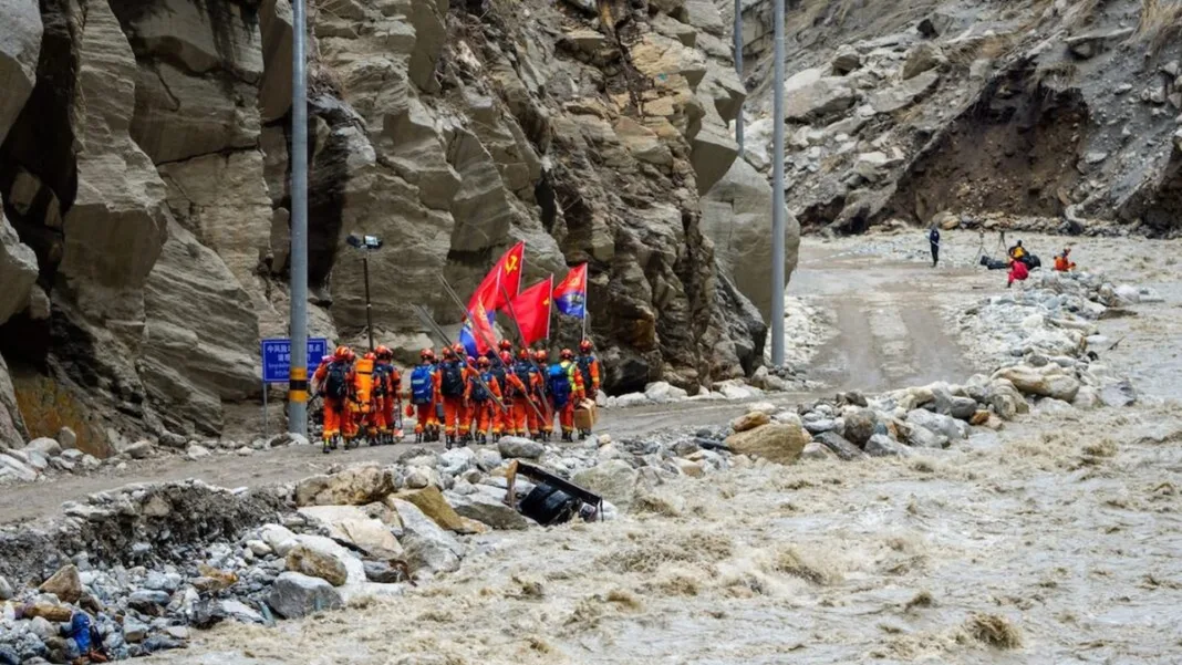 China restrict Tibetan volunteers, relief efforts in flood-hit Kyirong