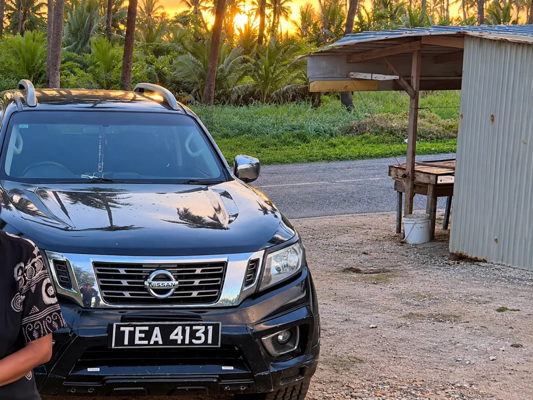 Black Nissan Navara Stolen at Gunpoint from Bamboo #2 on Tuesday, September 15