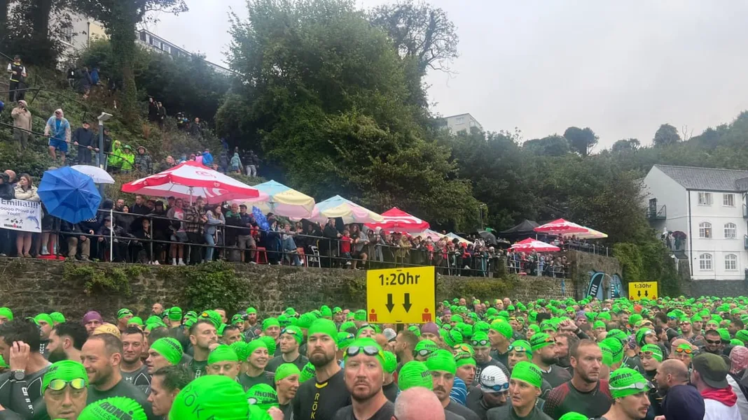 WATCH: Ironman Wales 2026 gets underway in Tenby