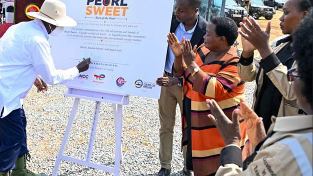 Uganda gives its oil a name. Now it has to find a market