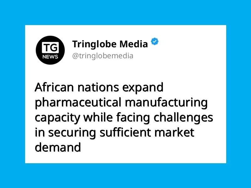 Africa is building drug factories; Now it needs enough buyers