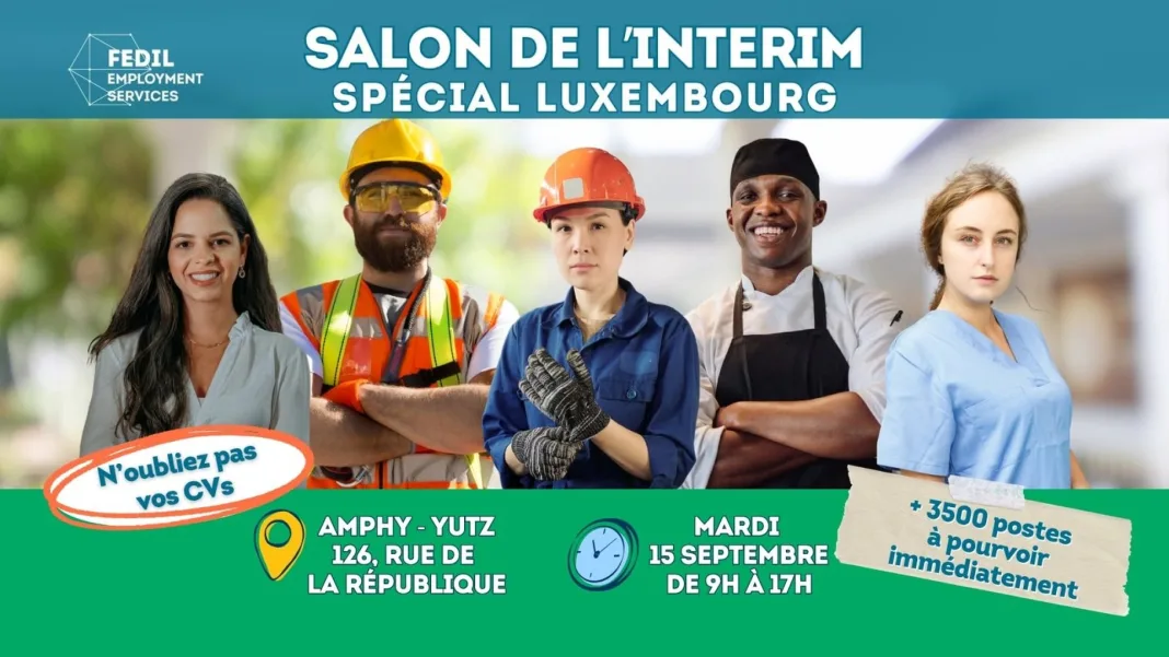 Emploi au Luxembourg : un salon « spécial frontaliers » à Yutz le 15 septembre 2026