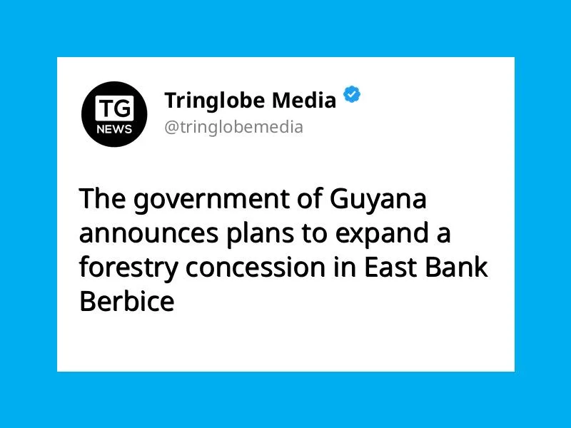 GUYANA-ENVIRONMENT-Guyana to expand East Bank Berbice forestry concession