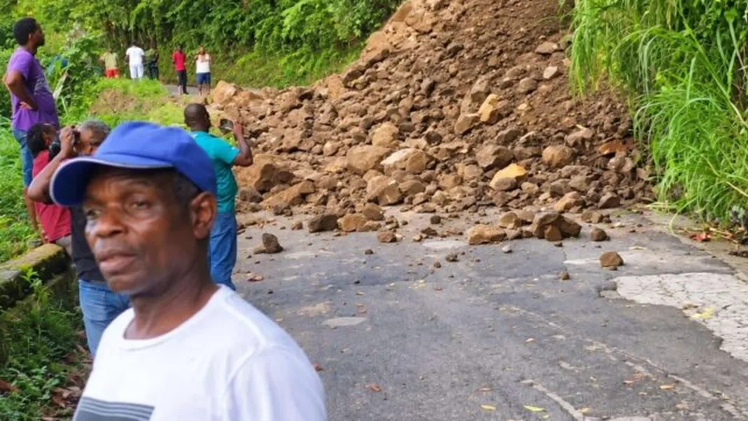 Landslide in Delices area highlights ongoing South East access concerns