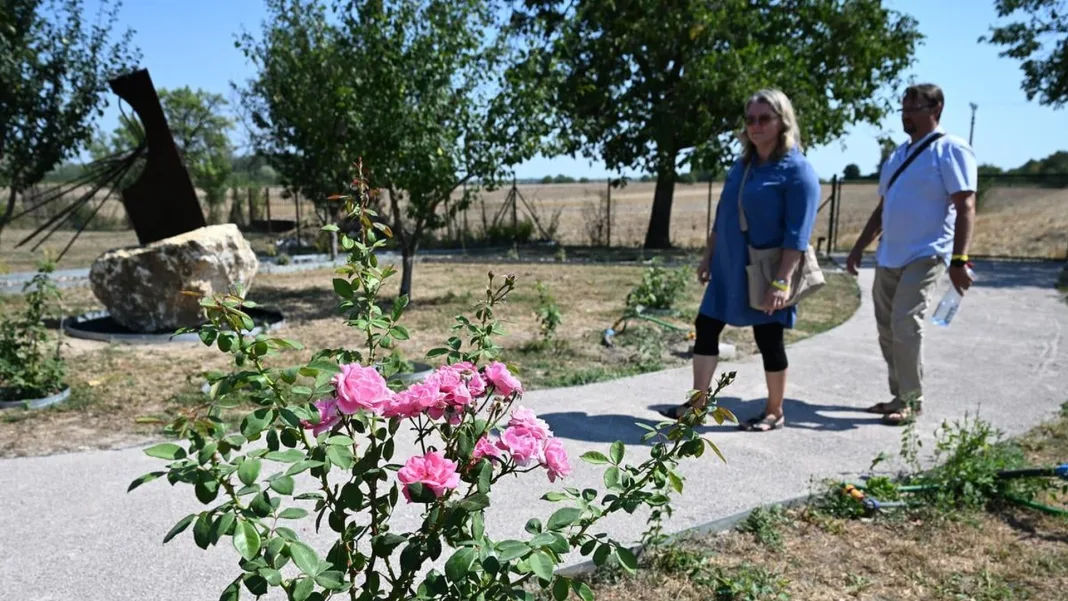 New rose garden in eastern Slovakia offers a place to switch off