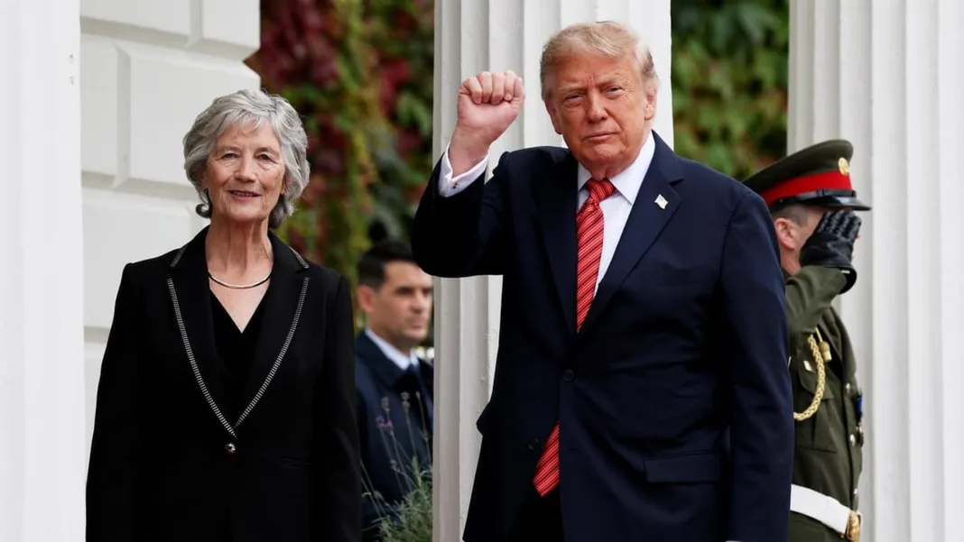 ‘How can it be bad?’ US President Donald Trump would ‘love’ to see a united Ireland