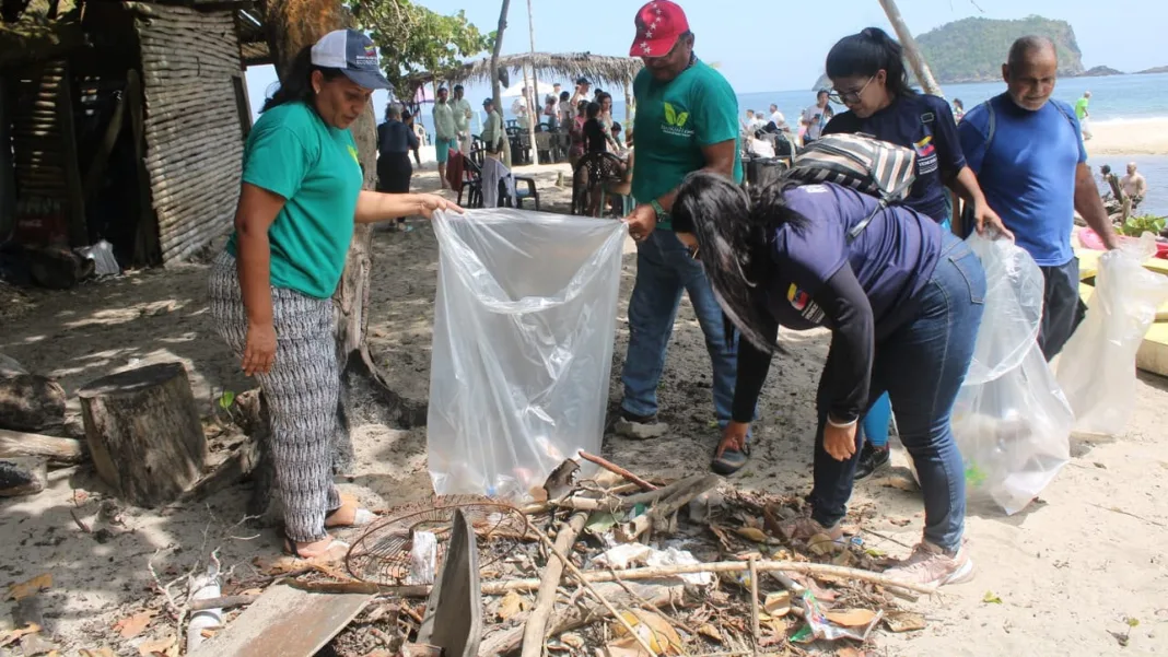 Aragua conmemoró el Día Mundial de las Playas con jornadas de saneamiento y concienciación