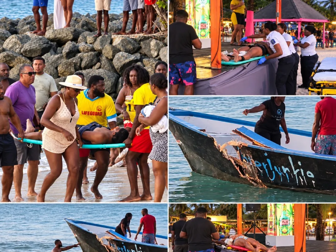 Several injured after two vessels collide at Pigeon Point Tobago
