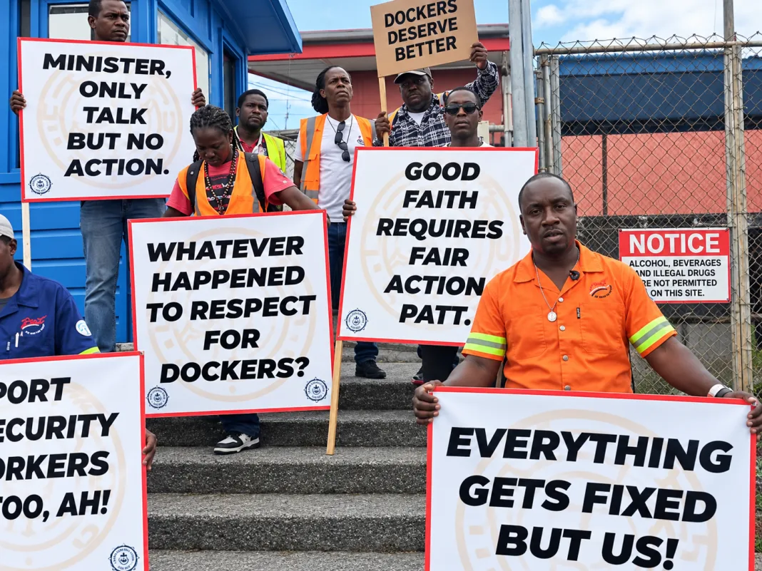 Port Workers Protest Enters Third Day Over Unanswered Safety Concerns