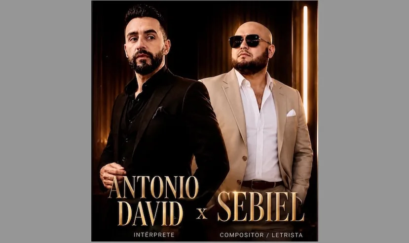 Sebiel se une al artista colombiano Antonio David y presentan “No es amistad”