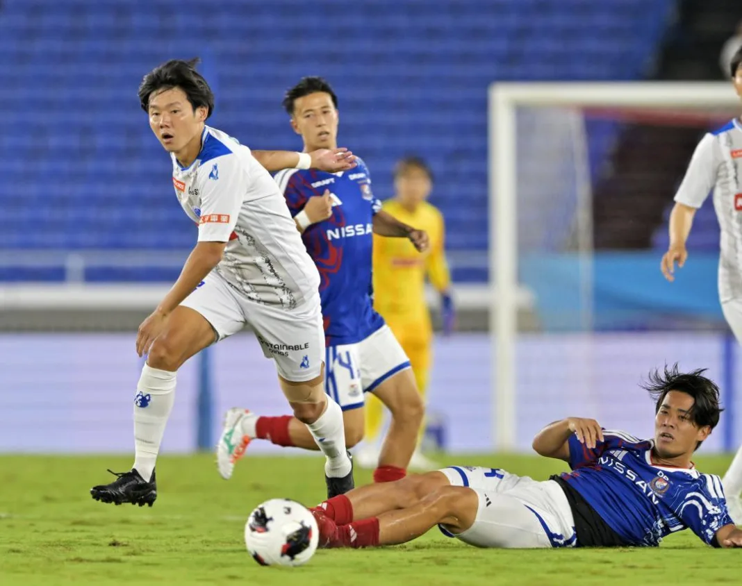 明治安田J1 水戸、敗れる 横浜Mに0-2