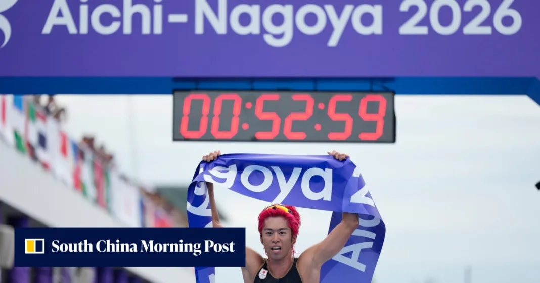 Asian Games, day 1: Japan triathlete Hojo wins first gold; Elg and Coggins also-rans