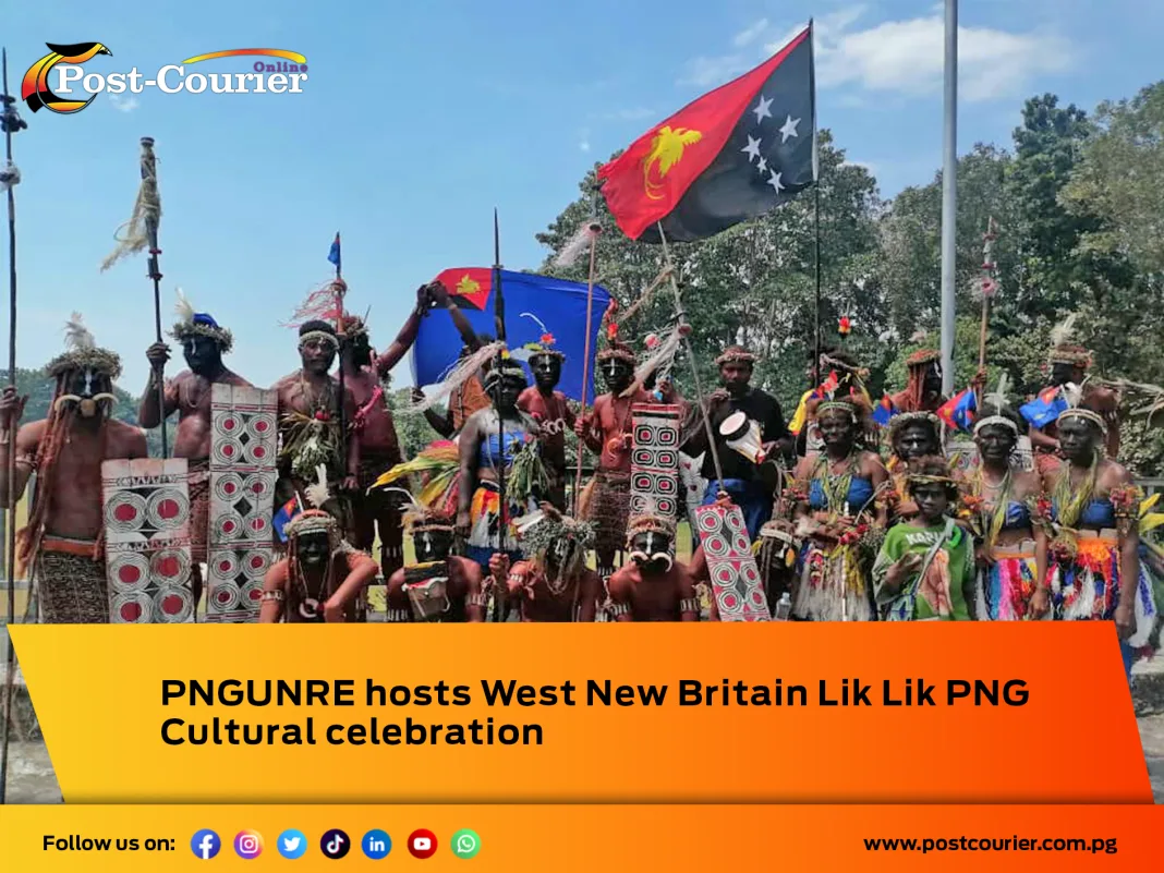 PNGUNRE hosts West New Britain Lik Lik PNG Cultural celebration