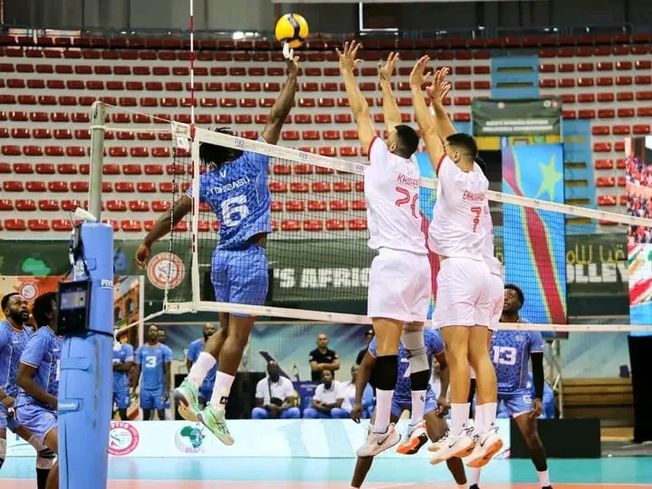 CAN Volley-ball Tunis 2026 : fin de l’aventure des Léopards de la RDC après la défaite face au Maroc