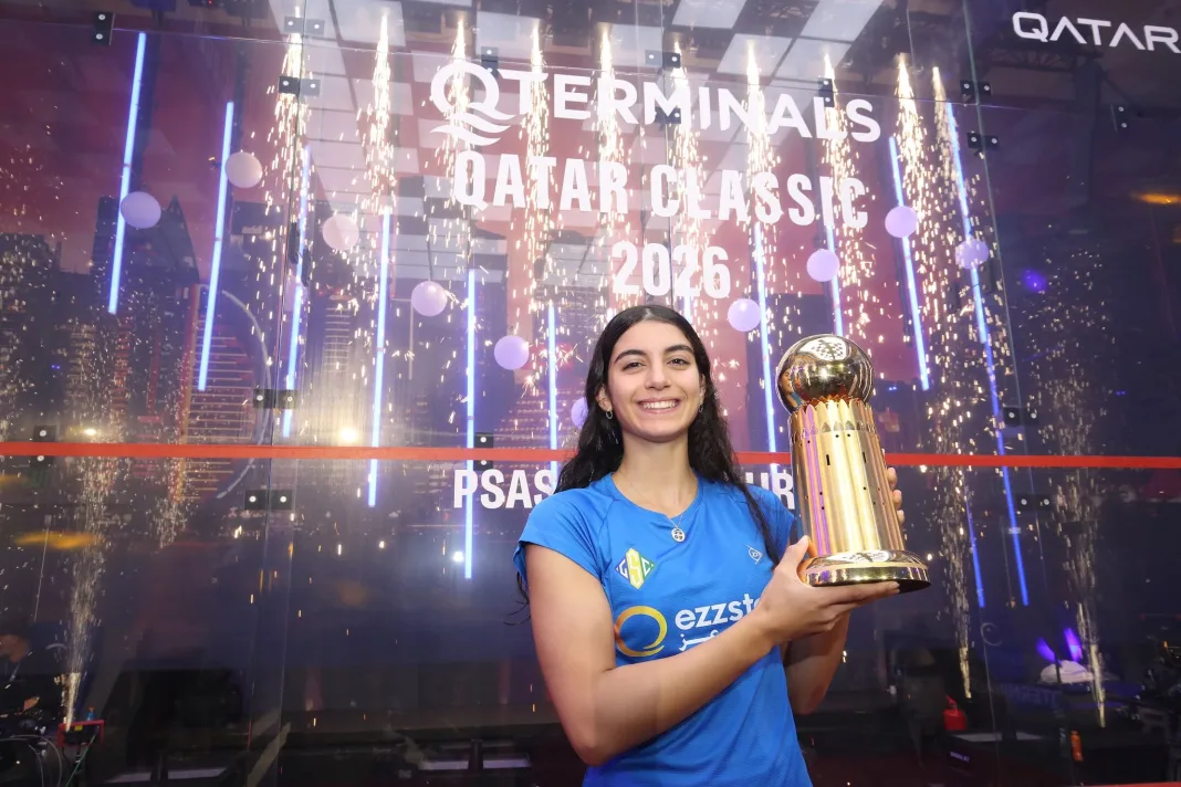 Amina Orfi set to become youngest Women’s Squash World #1 at age 19