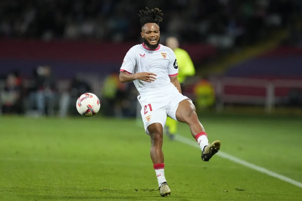 La Liga: Ejuke In Action As Sevilla Fall To Barcelona